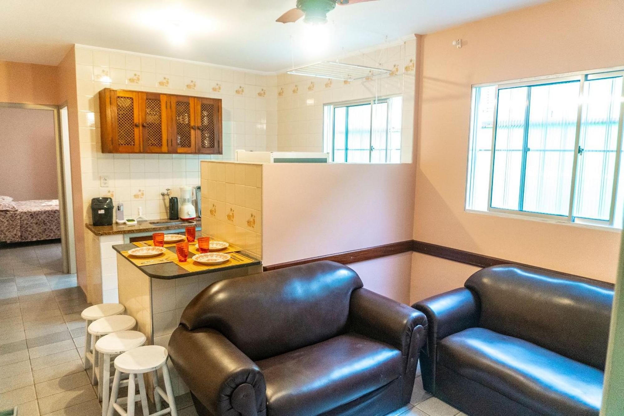 Apartamentos Incriveis Primeira Quadra Mar Wifi Ubatuba Eksteriør billede